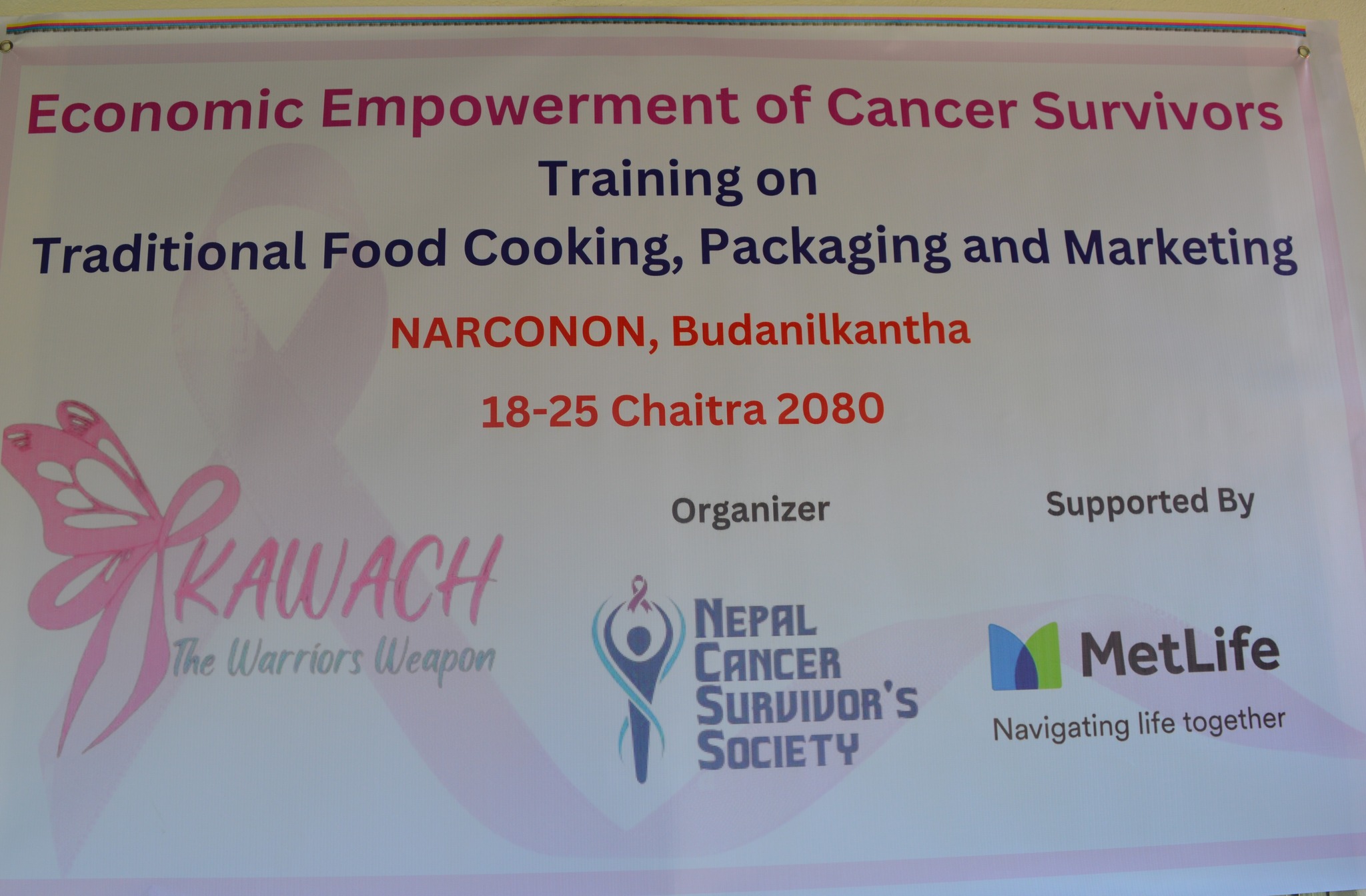 Empowering Cancer Survivors: Traditional Food Training Initiative by MetLife Nepal and NeCaSS